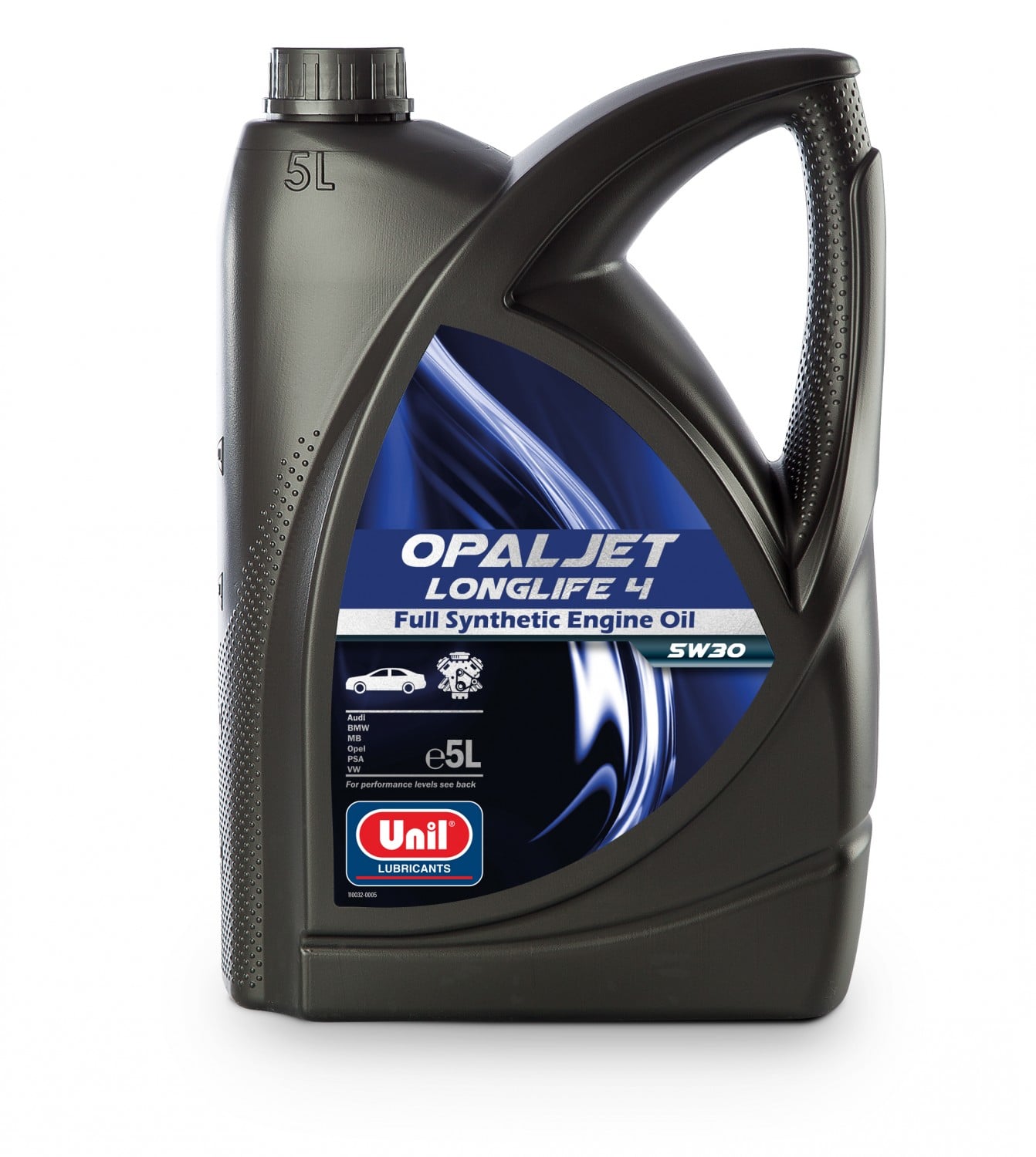 Opaljet Longlife 4 5W30 - OPALJET LONGLIFE 4 5W30 werd ontwikkeld voor het smeren van de meest recente benzine- en dieselmotoren met of zonder roetfilter. Deze motorolie is geschikt om de overgrote meerderheid van personenwagens te smeren die beantwoorden aan de EURO 5- en EURO 6-emissienormen. Het specifieke additievenpakket maakt verlengde verversingsintervallen mogelijk en garandeert een langere levensduur van nabehandelingen (voornamelijk deeltjesfilters).